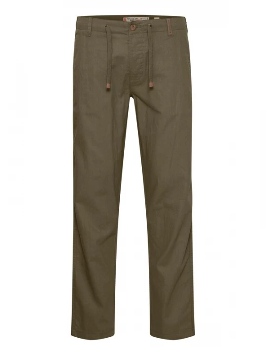 Foto van product INDICODE JEANS Broek 'Ives' olijfgroen