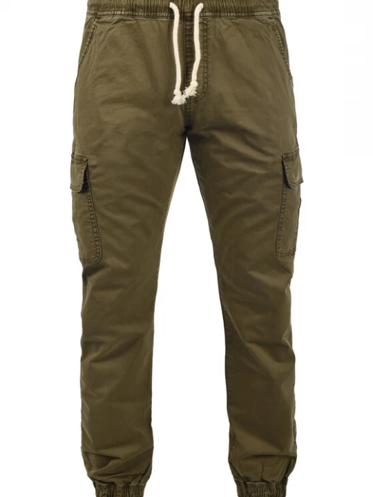Foto van product INDICODE JEANS Cargobroek 'Abbal' groen
