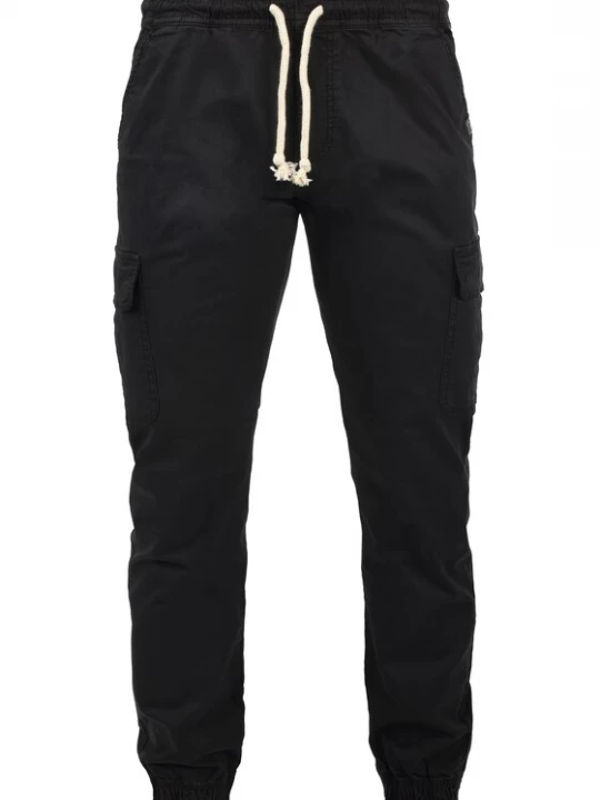 Foto van product INDICODE JEANS Cargobroek 'Abbal' zwart