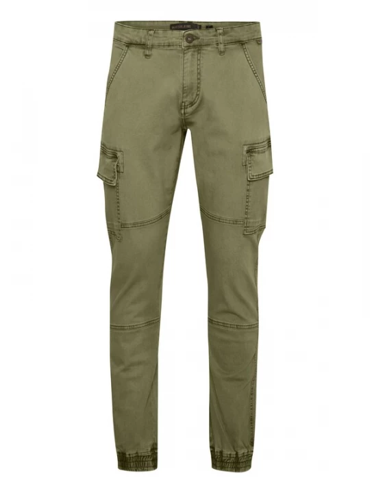 Foto van product INDICODE JEANS Cargobroek 'Bromfield' kaki / olijfgroen