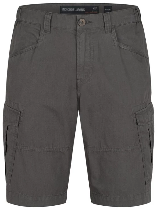 Foto van product INDICODE JEANS Cargobroek 'Dreier' donkergrijs