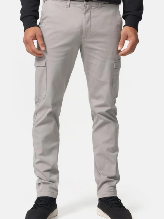Foto van product INDICODE JEANS Cargobroek grijs