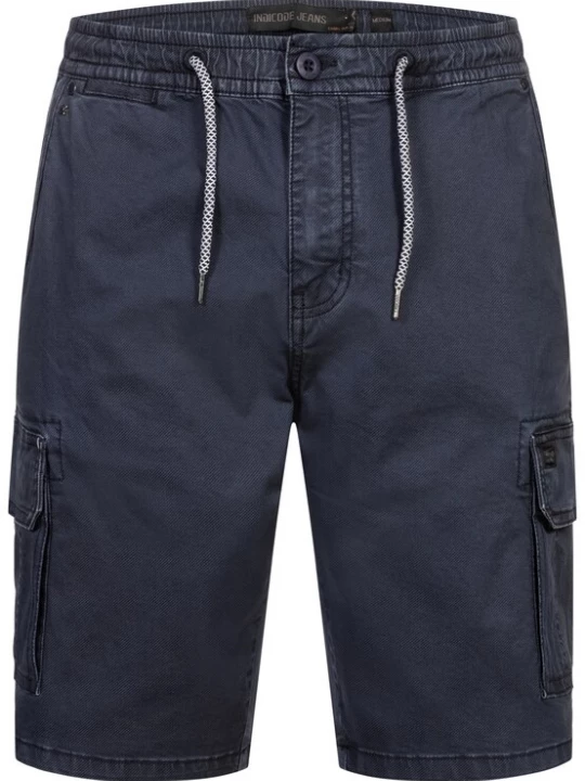 Foto van product INDICODE JEANS Cargobroek 'INKews' navy