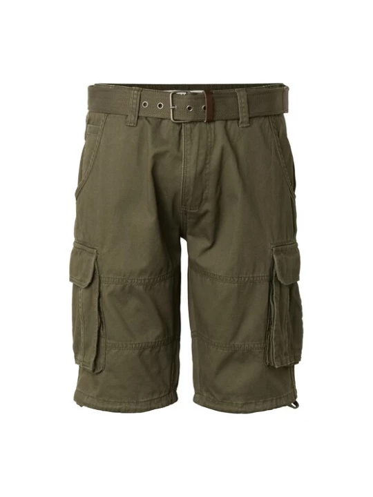 Foto van product INDICODE JEANS Cargobroek 'INMonsun' groen