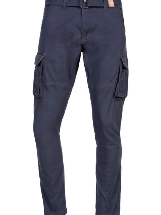 Foto van product INDICODE JEANS Cargobroek 'Mathen' blauw