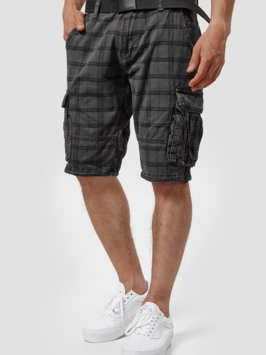 Foto van product INDICODE JEANS Cargobroek 'Monroe Cargo ZA' grijs