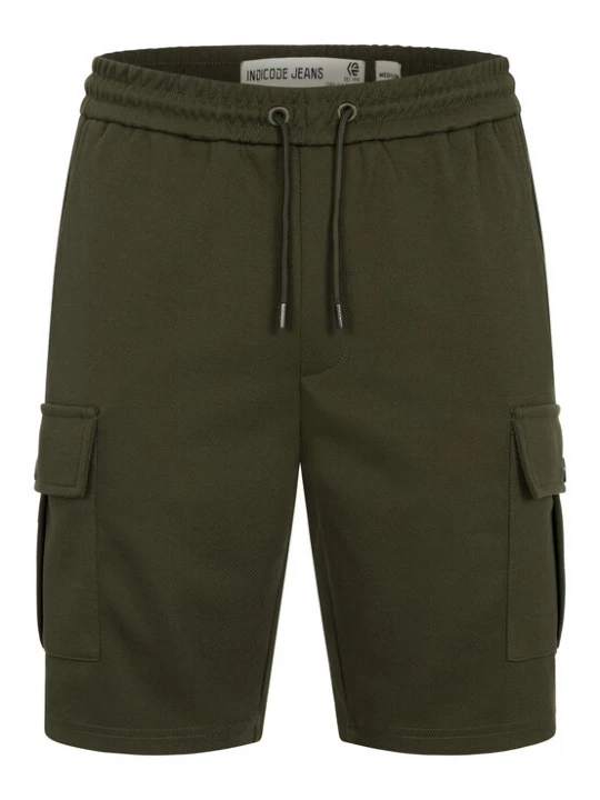 Foto van product INDICODE JEANS Cargobroek 'Nezzo' kaki