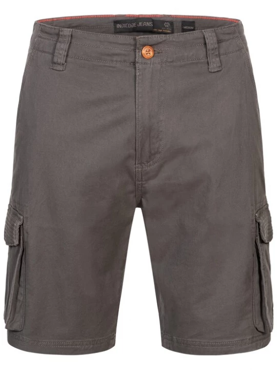 Foto van product INDICODE JEANS Cargobroek 'Solupe' antraciet