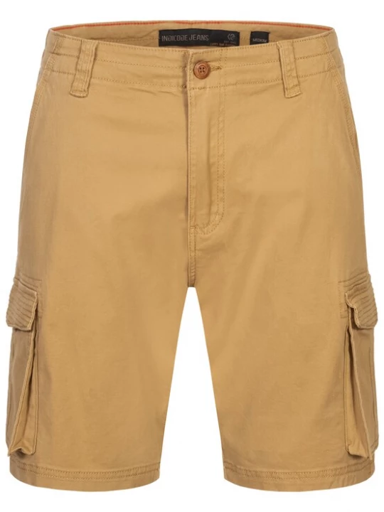Foto van product INDICODE JEANS Cargobroek 'Solupe' camel
