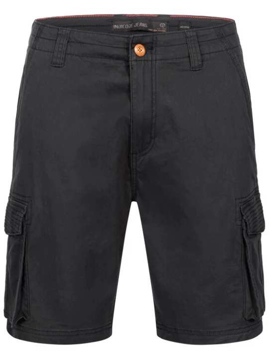 Foto van product INDICODE JEANS Cargobroek 'Solupe' zwart