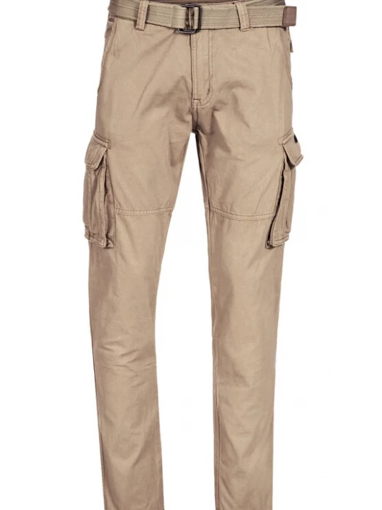 Foto van product INDICODE JEANS Cargobroek 'William' greige