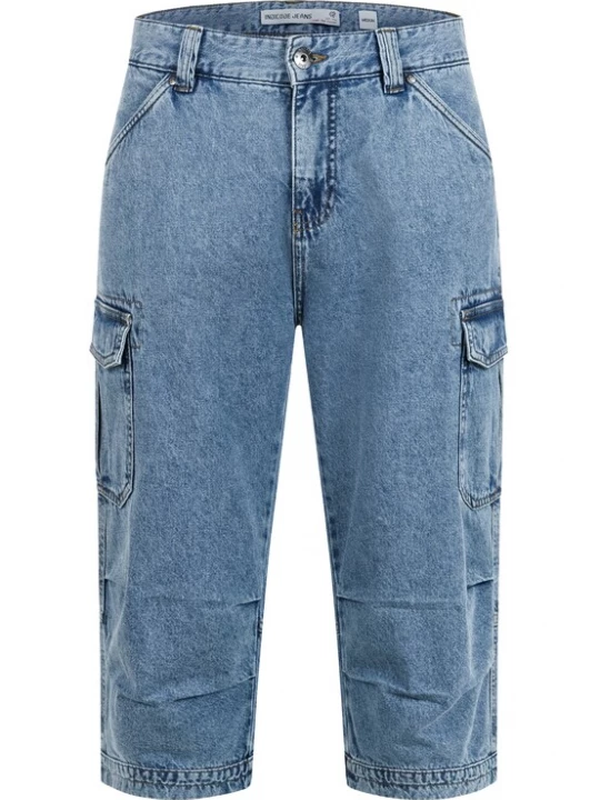 Foto van product INDICODE JEANS Cargojeans 'Nicolas' blauw