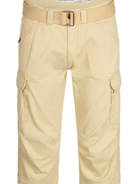 Foto van product INDICODE JEANS Cargojeans 'Nicolas Check' beige