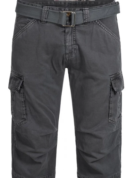 Foto van product INDICODE JEANS Cargojeans 'Nicolas' donkergrijs