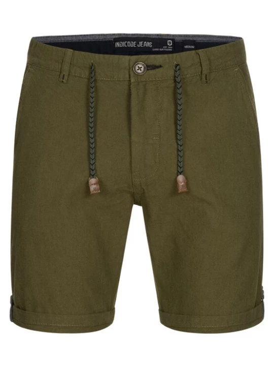 Foto van product INDICODE JEANS Chino ' Beauvals ' kaki