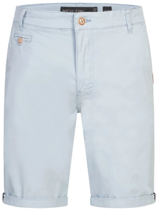 Foto van product INDICODE JEANS Chino 'Creel' pastelblauw / bruin