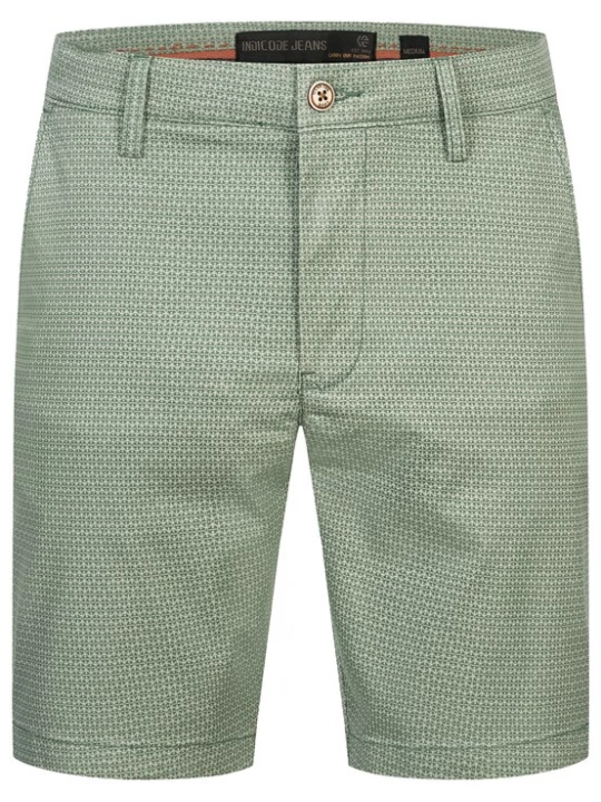 Foto van product INDICODE JEANS Chino 'Lubin' beige / groen