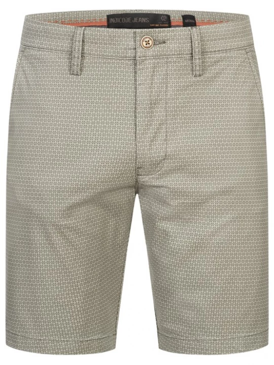 Foto van product INDICODE JEANS Chino 'Lubin' stone grey / kaki