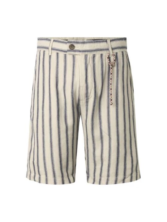 Foto van product INDICODE JEANS Chino 'Monet' ecru / navy