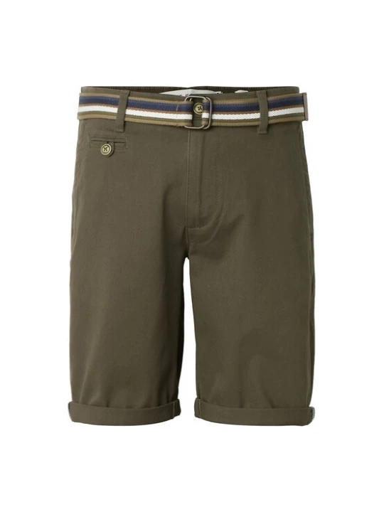Foto van product INDICODE JEANS Chino 'Royler' olijfgroen