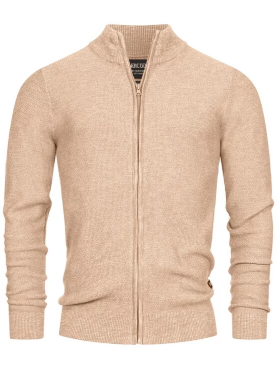Foto van product INDICODE JEANS Gebreid vest beige