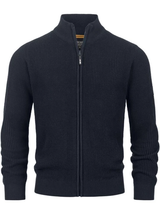 Foto van product INDICODE JEANS Gebreid vest donkerblauw
