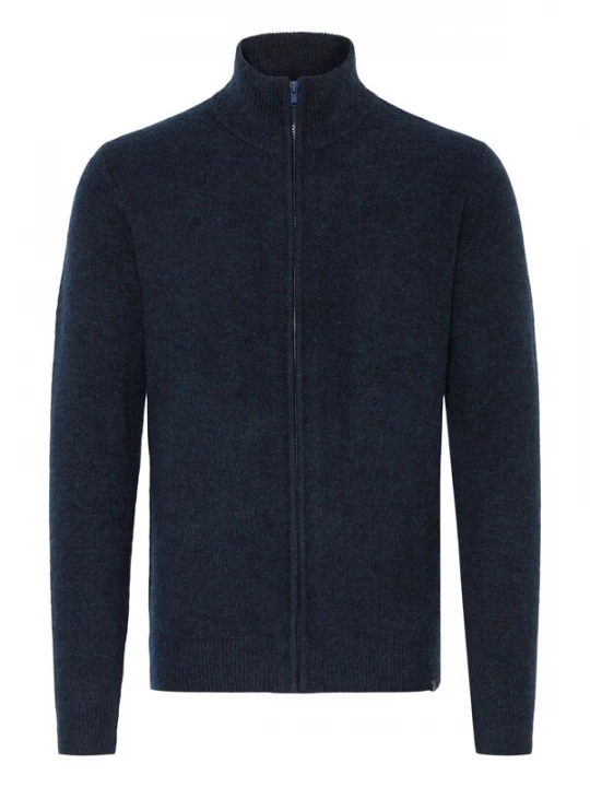 Foto van product INDICODE JEANS Gebreid vest ' IDBercell ' donkerblauw