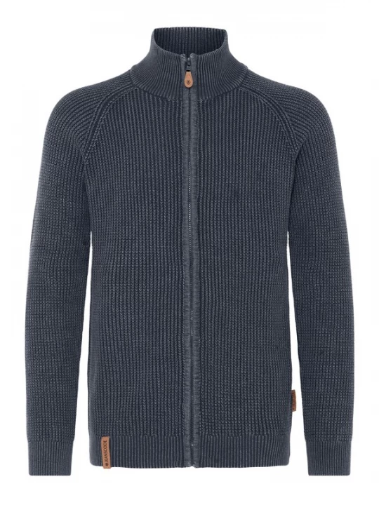 Foto van product INDICODE JEANS Gebreid vest ' IDRockly ' donkerblauw