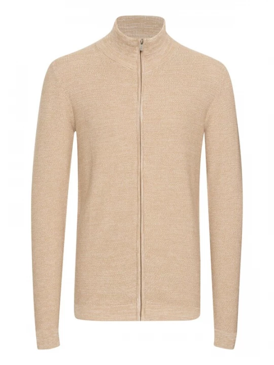Foto van product INDICODE JEANS Gebreid vest ' Jadan ' beige