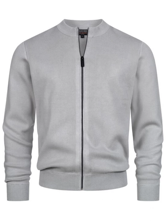 Foto van product INDICODE JEANS Gebreid vest 'Laos' grijs