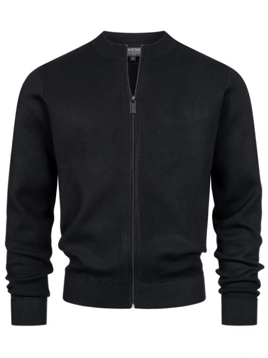 Foto van product INDICODE JEANS Gebreid vest 'Laos' zwart
