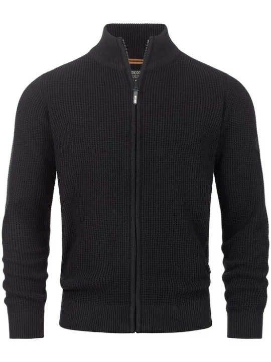 Foto van product INDICODE JEANS Gebreid vest 'Layton' zwart