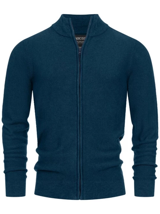 Foto van product INDICODE JEANS Gebreid vest navy