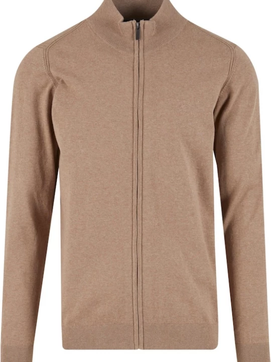 Foto van product INDICODE JEANS Gebreid vest 'Tinos' beige gemêleerd