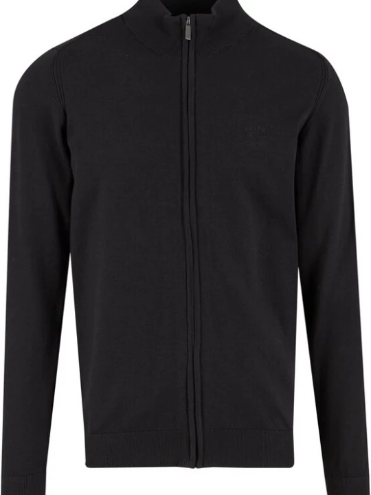 Foto van product INDICODE JEANS Gebreid vest 'Tinos' zwart