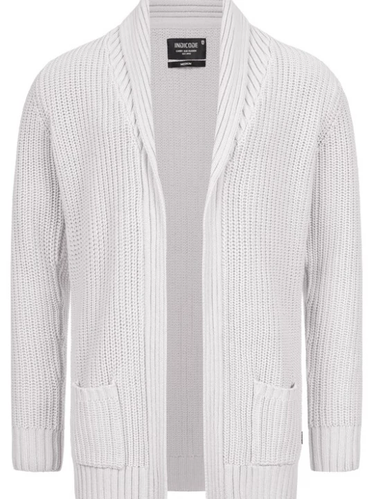 Foto van product INDICODE JEANS Gebreid vest wit