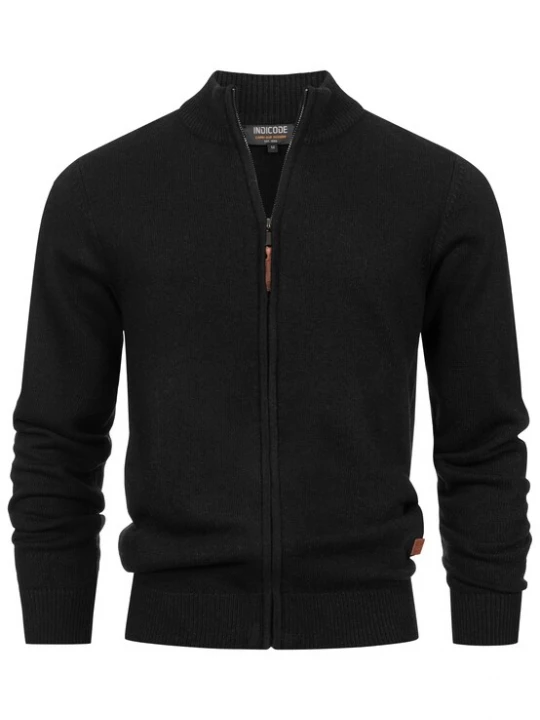 Foto van product INDICODE JEANS Gebreid vest zwart