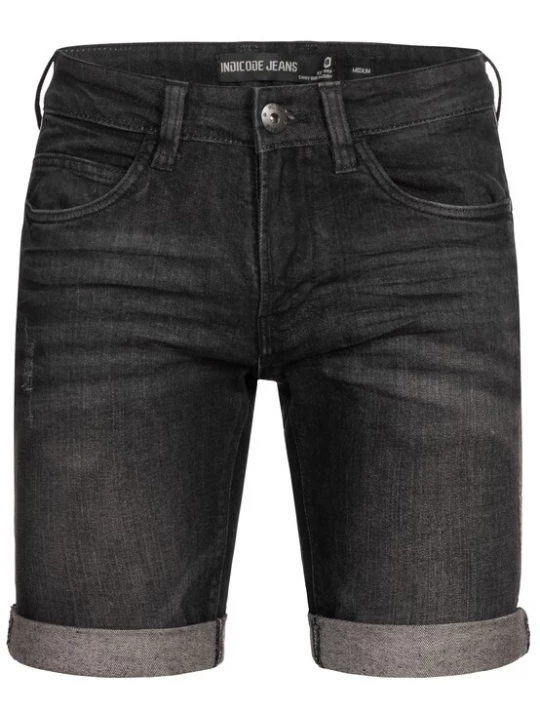 Foto van product INDICODE JEANS Jeans 'Fife' navy / rood / black denim / wit