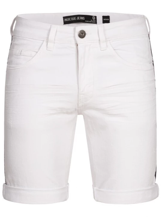 Foto van product INDICODE JEANS Jeans 'Fife' rood / zwart / white denim