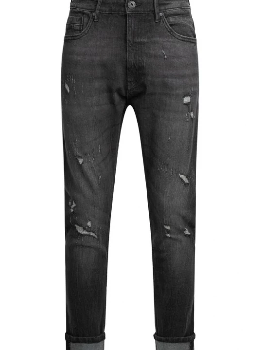 Foto van product INDICODE JEANS Jeans 'Smalinos' black denim