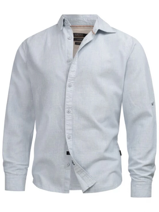 Foto van product INDICODE JEANS Overhemd 'Bran' blauw