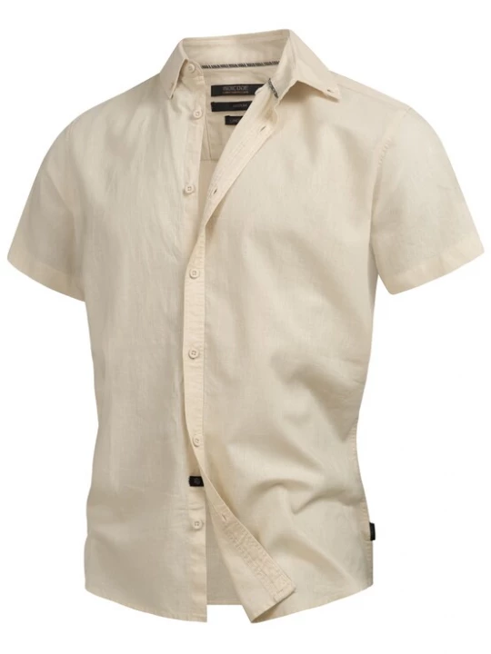 Foto van product INDICODE JEANS Overhemd 'Bravida' lichtbeige