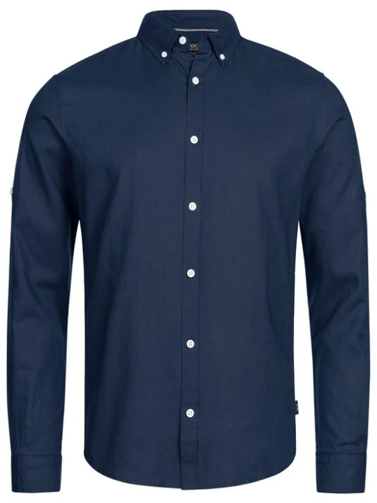 Foto van product INDICODE JEANS Overhemd 'Brayden' navy
