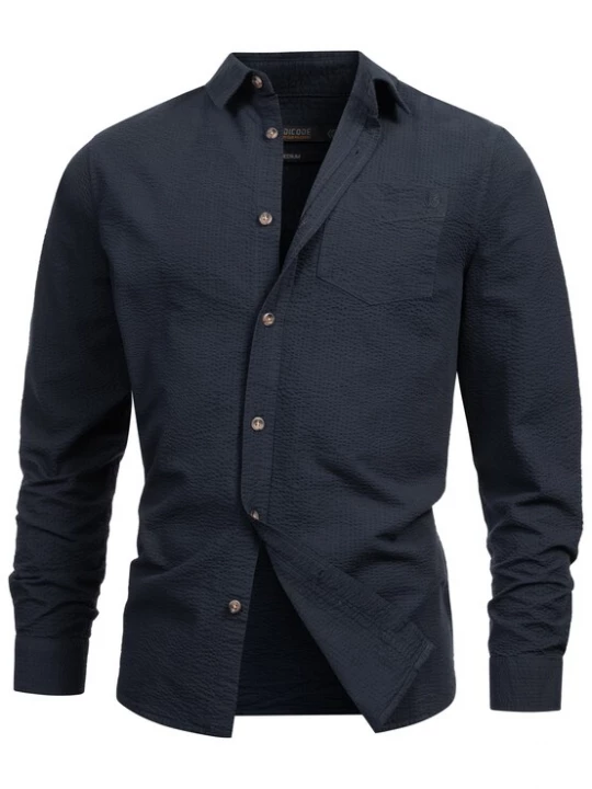 Foto van product INDICODE JEANS Overhemd 'Caix' navy