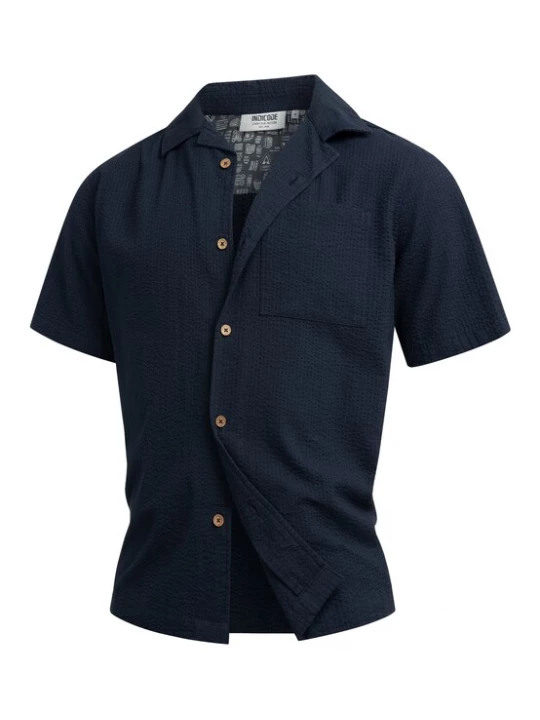 Foto van product INDICODE JEANS Overhemd 'Driller' navy