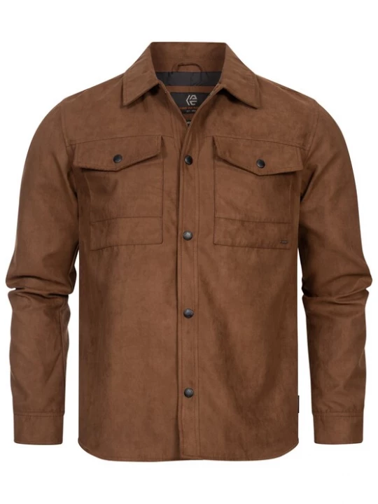 Foto van product INDICODE JEANS Overhemd ' Finny ' bruin