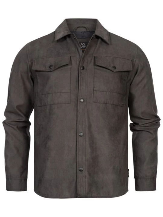 Foto van product INDICODE JEANS Overhemd ' Finny ' grijs