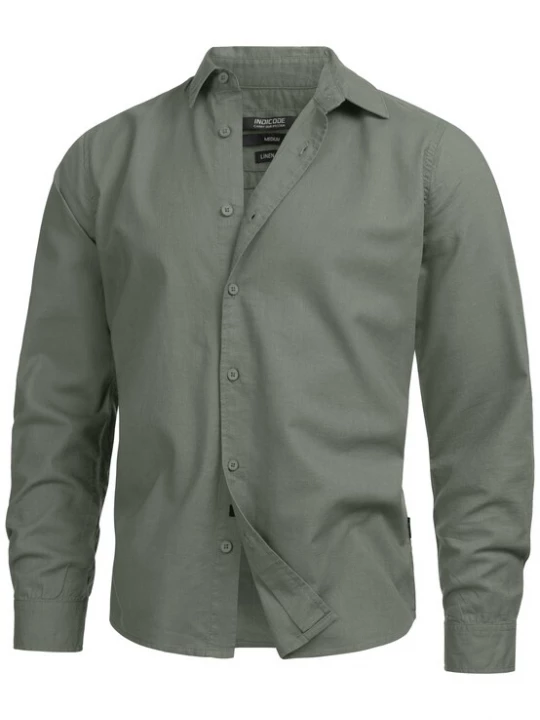 Foto van product INDICODE JEANS Overhemd groen