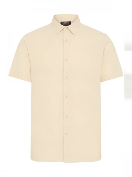 Foto van product INDICODE JEANS Overhemd 'IDMonk' beige