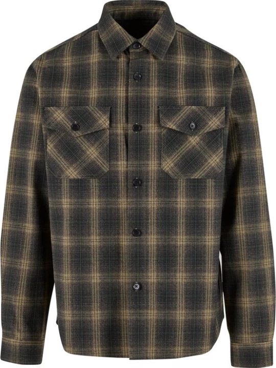 Foto van product INDICODE JEANS Overhemd 'INAlomo' lichtbruin / zwart